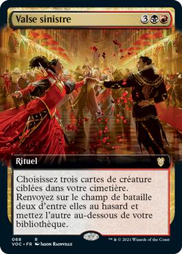 Valse sinistre - Innistrad : noce écarlate Commander