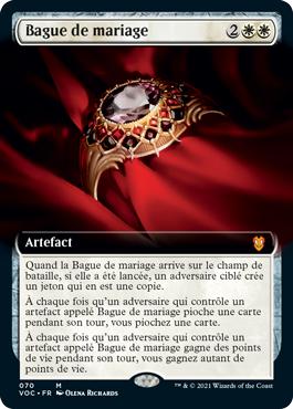 Bague de mariage - Innistrad : noce écarlate Commander