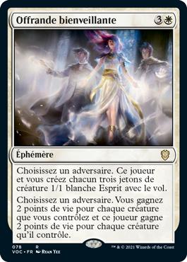 Offrande bienveillante - Innistrad : noce écarlate Commander