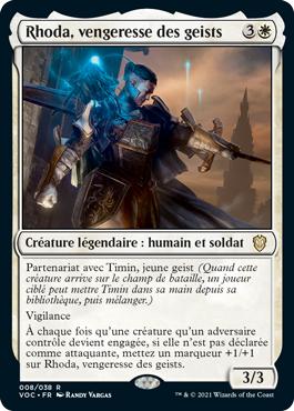 Rhoda, vengeresse des geists - Innistrad : noce écarlate Commander