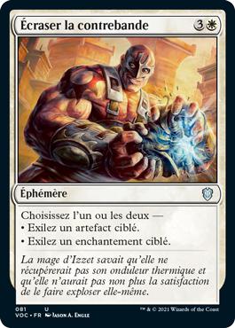 Écraser la contrebande - Innistrad : noce écarlate Commander