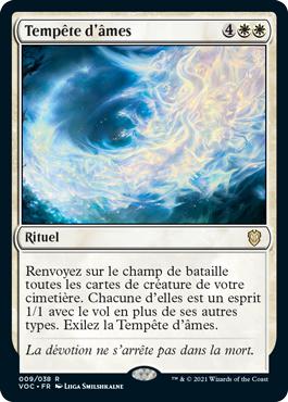 Tempête d'âmes - Innistrad : noce écarlate Commander