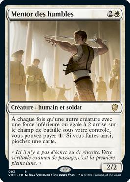 Mentor des humbles - Innistrad : noce écarlate Commander