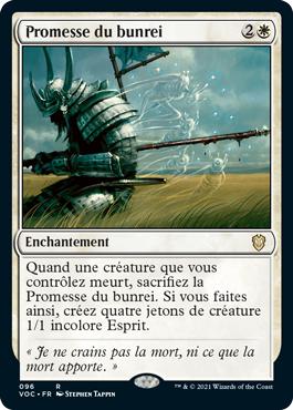 Promesse du bunrei - Innistrad : noce écarlate Commander