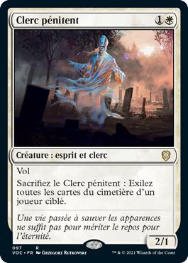 Clerc pénitent - Innistrad : noce écarlate Commander