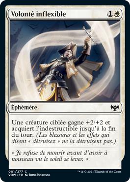 Volonté inflexible - Innistrad : noce écarlate