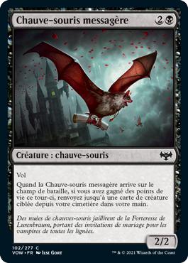 Chauve-souris messagère - Innistrad : noce écarlate