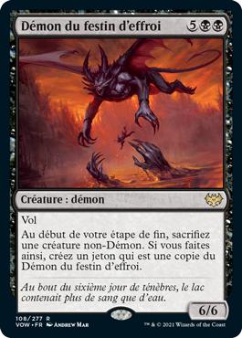 Démon du festin d'effroi - Innistrad : noce écarlate