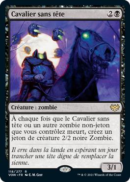 Cavalier sans tête - Innistrad : noce écarlate