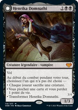 Henrika Domnathi -> Henrika, voyante infernale - Innistrad : noce écarlate