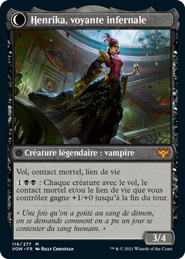 Henrika, voyante infernale - Innistrad : noce écarlate