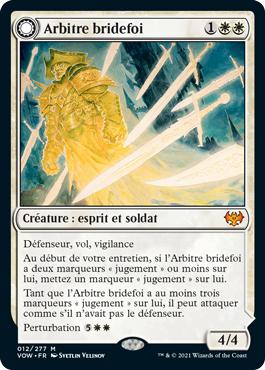 Arbitre bridefoi -> Jugement du pécheur - Innistrad : noce écarlate