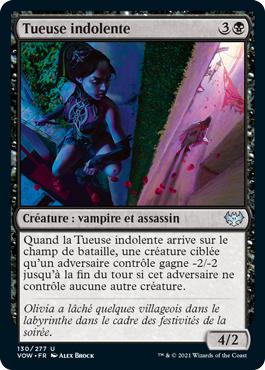 Tueuse indolente - Innistrad : noce écarlate