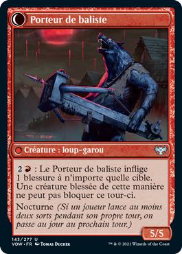 Porteur de baliste - Innistrad : noce écarlate