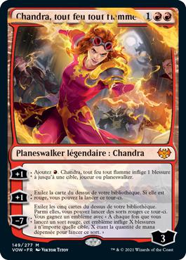 Chandra, tout feu tout flamme - Innistrad : noce écarlate