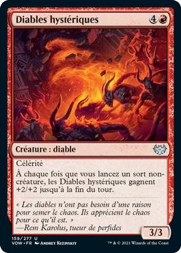 Diables hystériques - Innistrad : noce écarlate