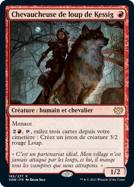 Chevaucheuse de loup de Kessig - Innistrad : noce écarlate