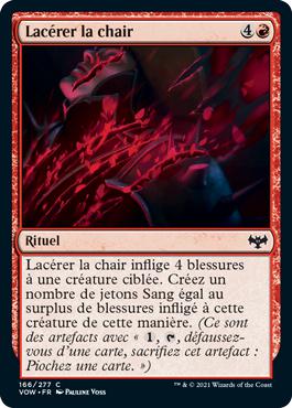 Lacérer la chair - Innistrad : noce écarlate