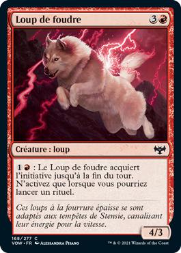 Loup de foudre - Innistrad : noce écarlate