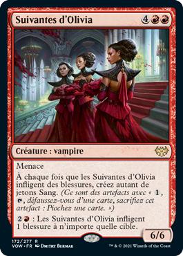 Suivantes d'Olivia - Innistrad : noce écarlate