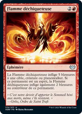 Flamme déchiqueteuse - Innistrad : noce écarlate