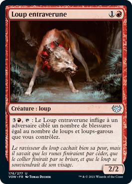 Loup entraverune - Innistrad : noce écarlate