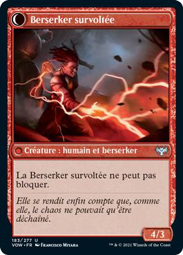 Berserker survoltée - Innistrad : noce écarlate