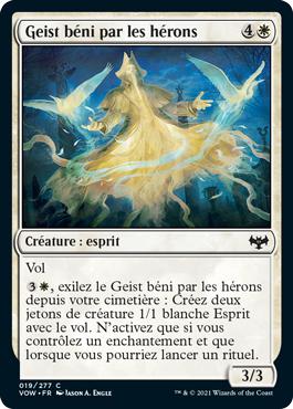 Geist béni par les hérons - Innistrad : noce écarlate