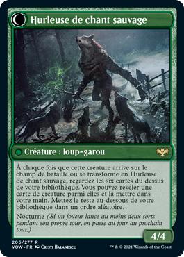 Hurleuse de chant sauvage - Innistrad : noce écarlate