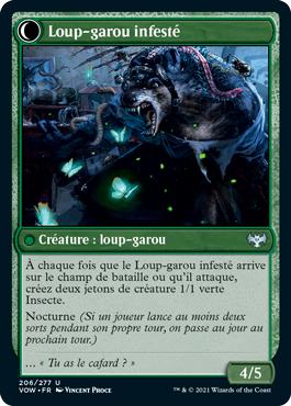 Loup-garou infesté - Innistrad : noce écarlate