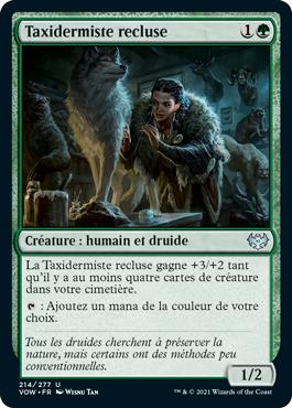 Taxidermiste recluse - Innistrad : noce écarlate