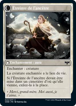 Étreinte de l'ancêtre - Innistrad : noce écarlate