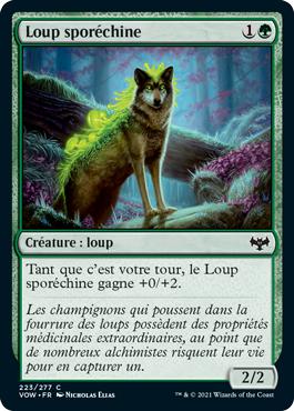 Loup sporéchine - Innistrad : noce écarlate