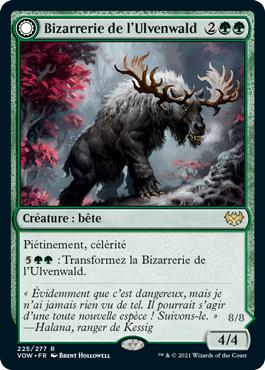 Bizarrerie de l'Ulvenwald -> Béhémoth de l'Ulvenwald - Innistrad : noce écarlate