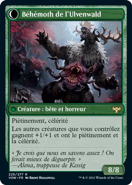 Béhémoth de l'Ulvenwald - Innistrad : noce écarlate