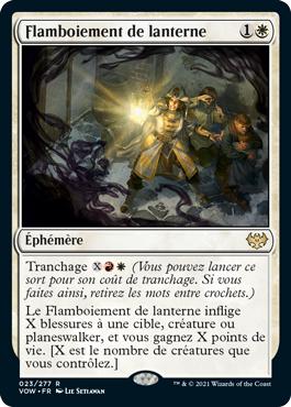 Flamboiement de lanterne - Innistrad : noce écarlate