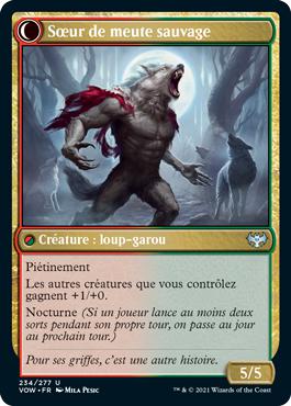 Sœur de meute sauvage - Innistrad : noce écarlate