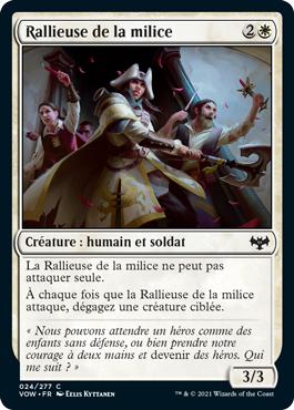 Rallieuse de la milice - Innistrad : noce écarlate