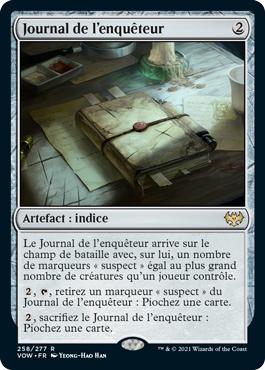 Journal de l'enquêteur - Innistrad : noce écarlate