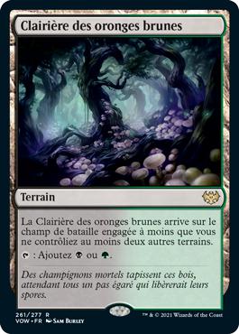 Clairière des oronges brunes - Innistrad : noce écarlate