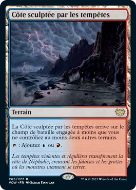 Côte sculptée par les tempêtes - Innistrad : noce écarlate