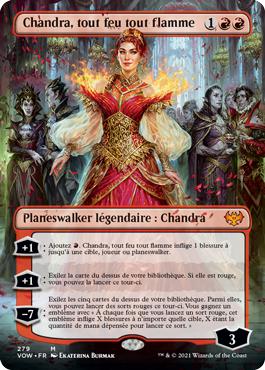 Chandra, tout feu tout flamme - Innistrad : noce écarlate