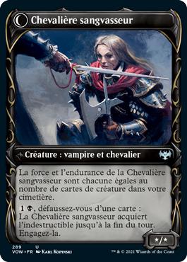 Chevalière sangvasseur - Innistrad : noce écarlate