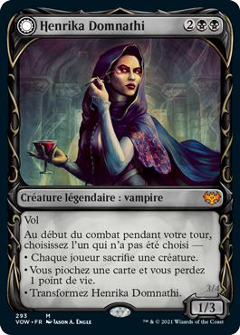 Henrika Domnathi -> Henrika, voyante infernale - Innistrad : noce écarlate