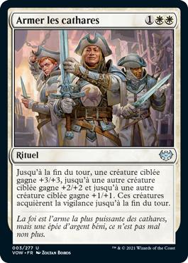 Armer les cathares - Innistrad : noce écarlate