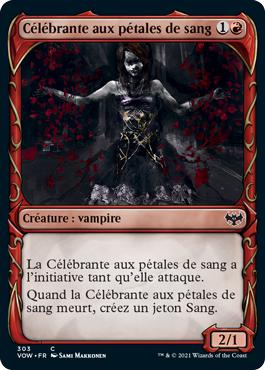 Célébrante aux pétales de sang - Innistrad : noce écarlate