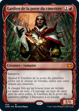 Gardien de la porte du cimetière - Innistrad : noce écarlate