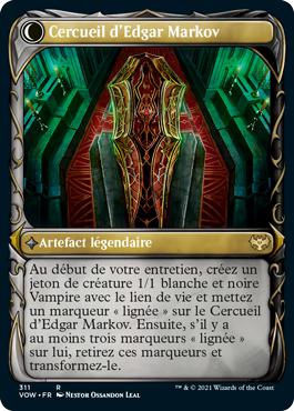 Cercueil d'Edgar Markov - Innistrad : noce écarlate