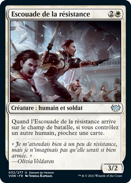 Escouade de la résistance - Innistrad : noce écarlate