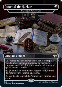 Journal de l'enquêteur - Innistrad : noce écarlate